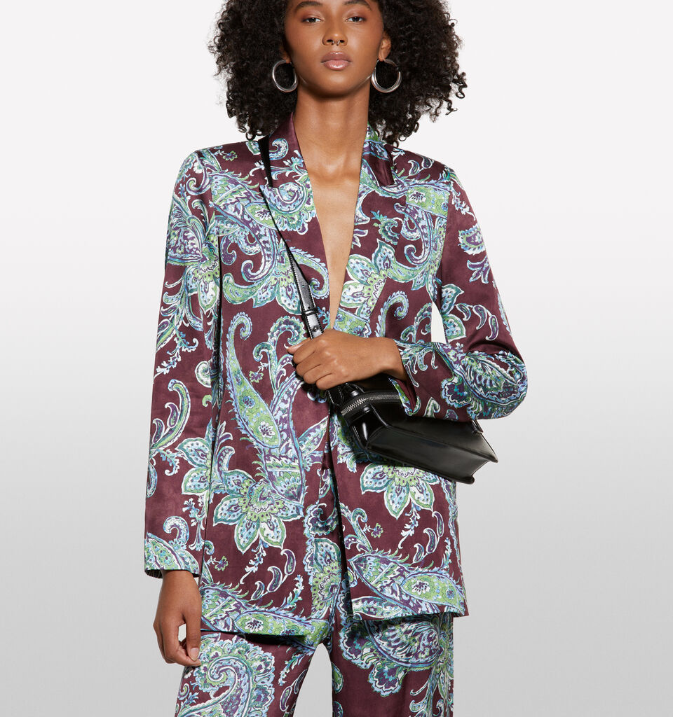 Μπλέιζερ ανοιχτό με σχέδια paisley - μπλέιζερ γυναικεία - Πολύχρωμο | Sisley image number 3